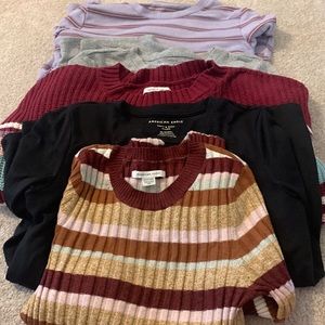 American Eagle sweater bundle size XS
